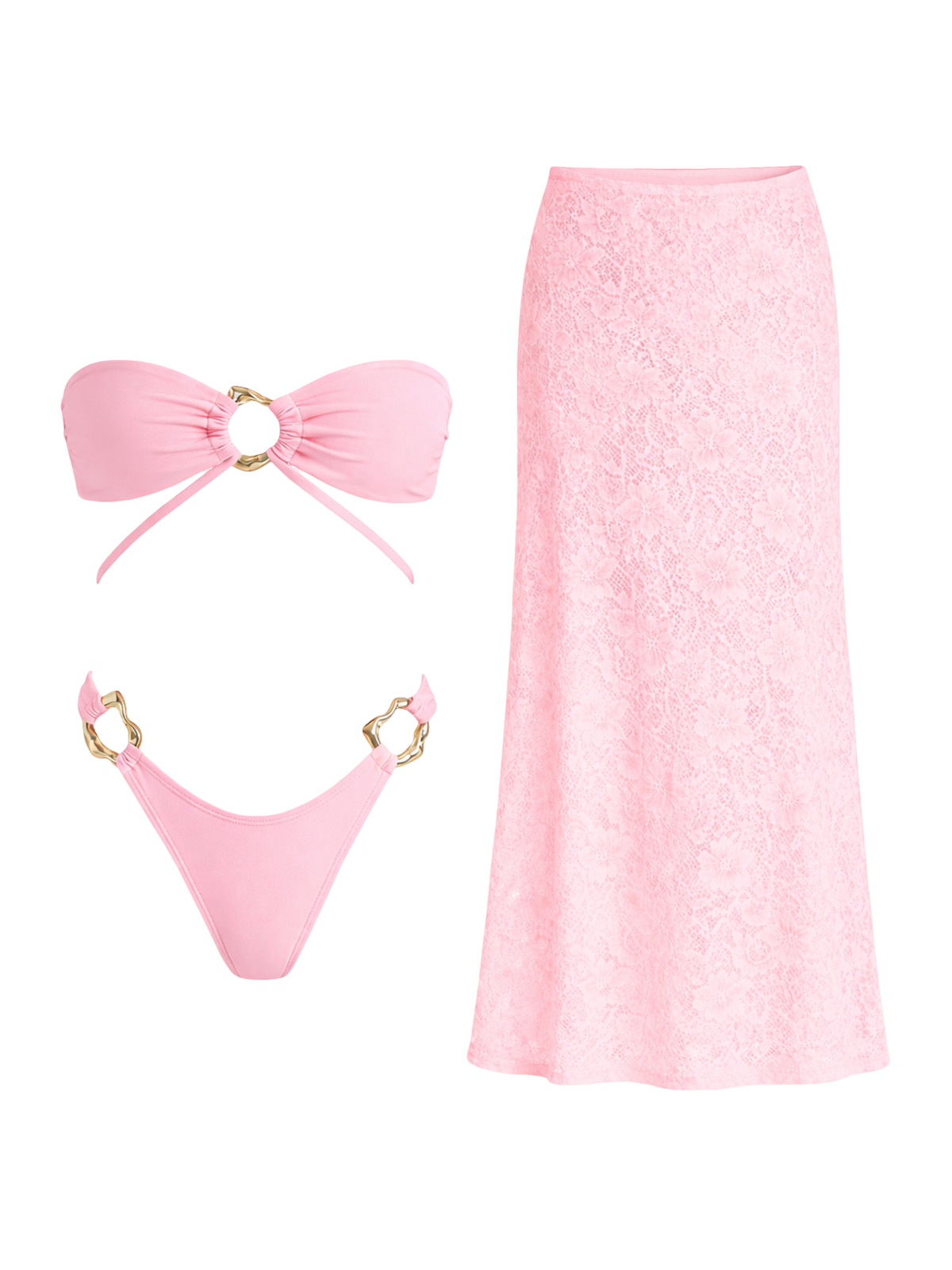 Lina-Lace Maxi Set