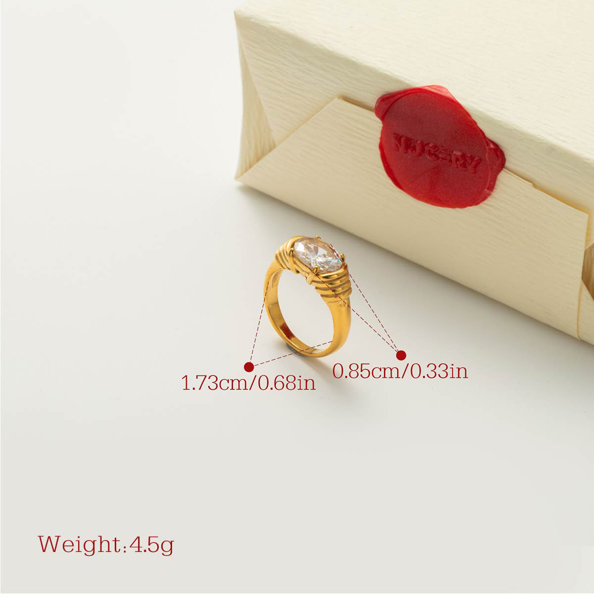 Seaside Sparkle Ring